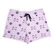 Pajama Shorts Pink Cat Whiskers PJs