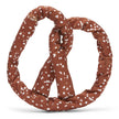BARK Paula's Park Slope Pretzel Plush Dog Toy M