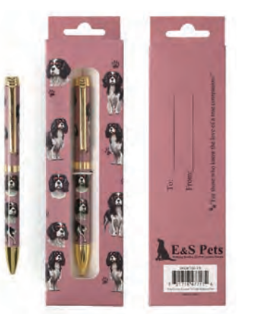 King Charles Cavalier Tri Ball Point Pen