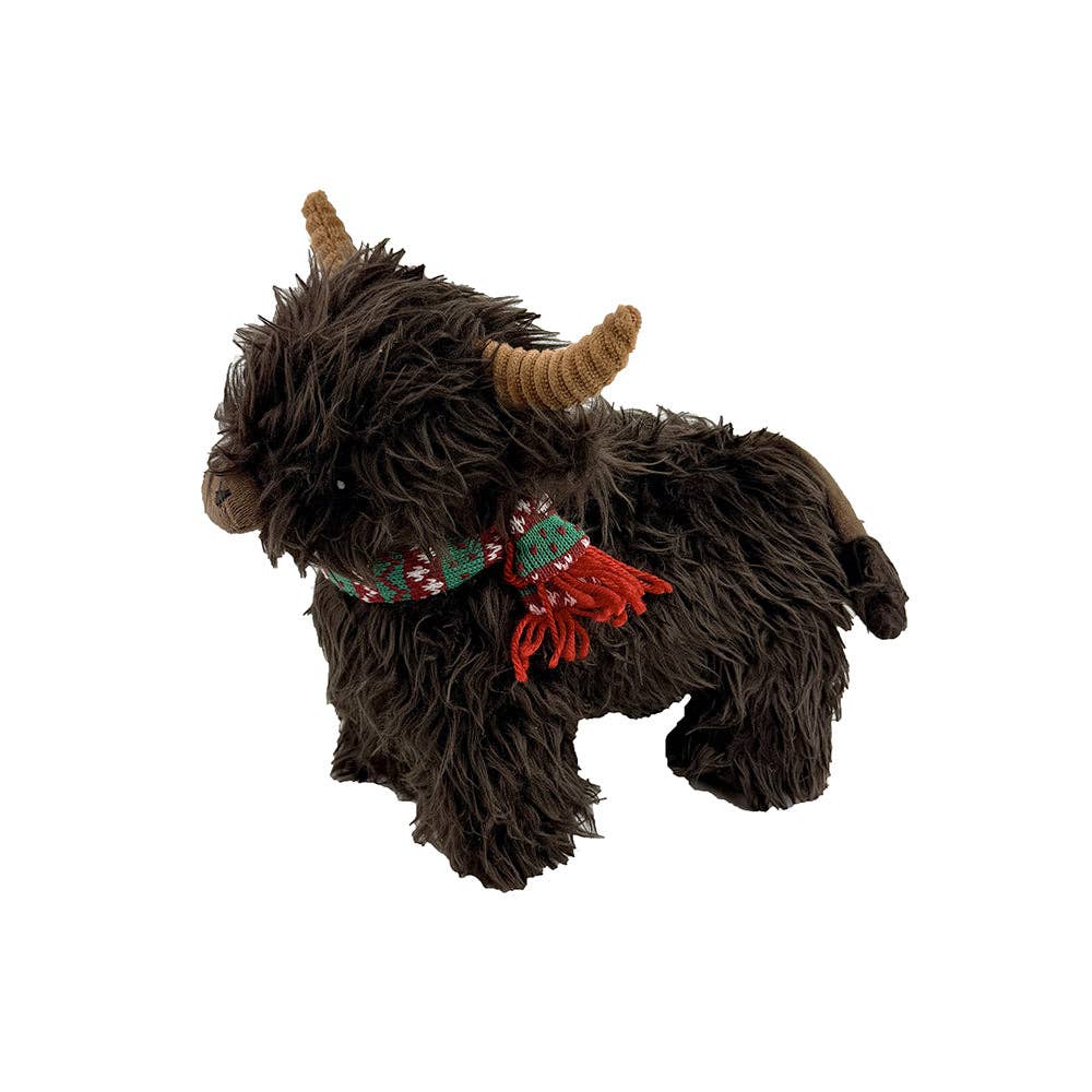 Dog Toy Highland Cow 12