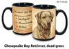 Chesapeake Bay Retriever Dead Grass Mug Coffee Cup