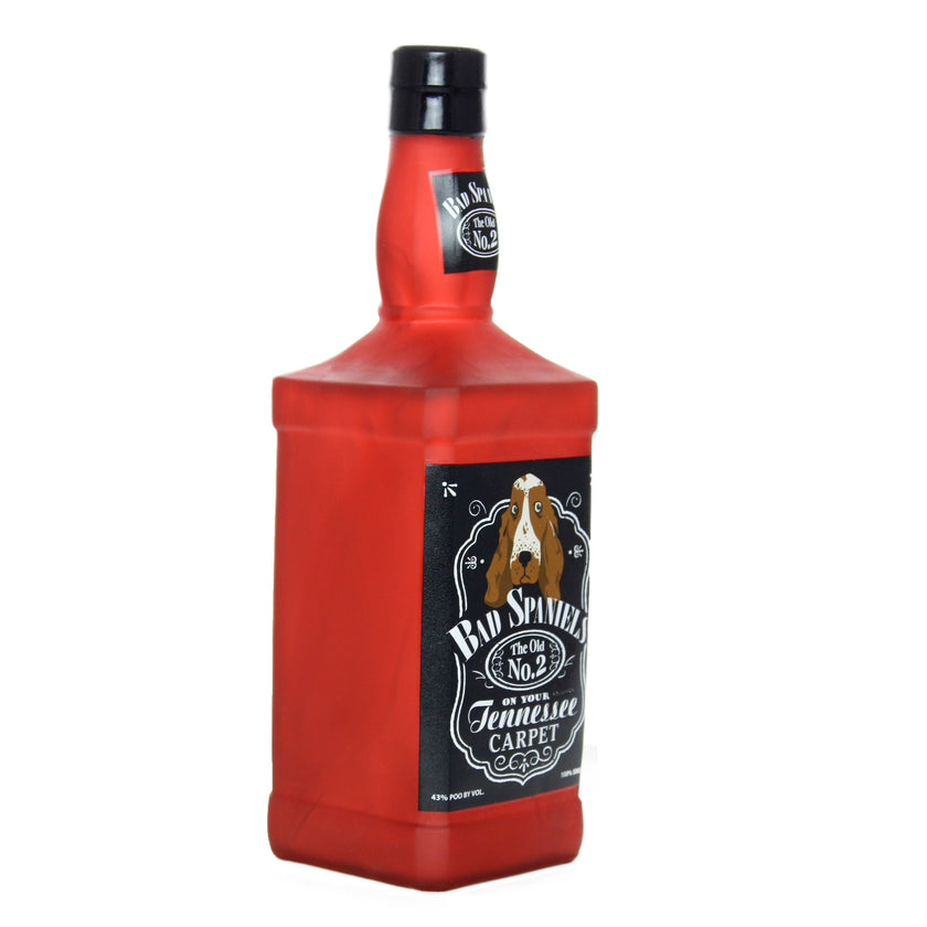 Silly Squeaker Liquor Bottle Bad Spaniels, Squeaky Dog Toy