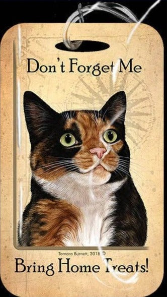 Cat Tortoiseshell Baggage Luggage Tag – Salty Paws