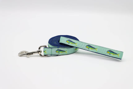 Mint Mahi Mahi Side Release Buckle Clip Dog Collar