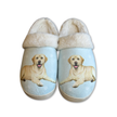 Labrador Yellow Dog Yellow Lab Pet Lovers Comfy Snuggs Slippers