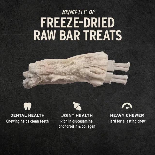 Dog Treat Vital Essentials RAW BAR Freeze-Dried Raw Beef Tendon Dog Treat, 1.76 oz