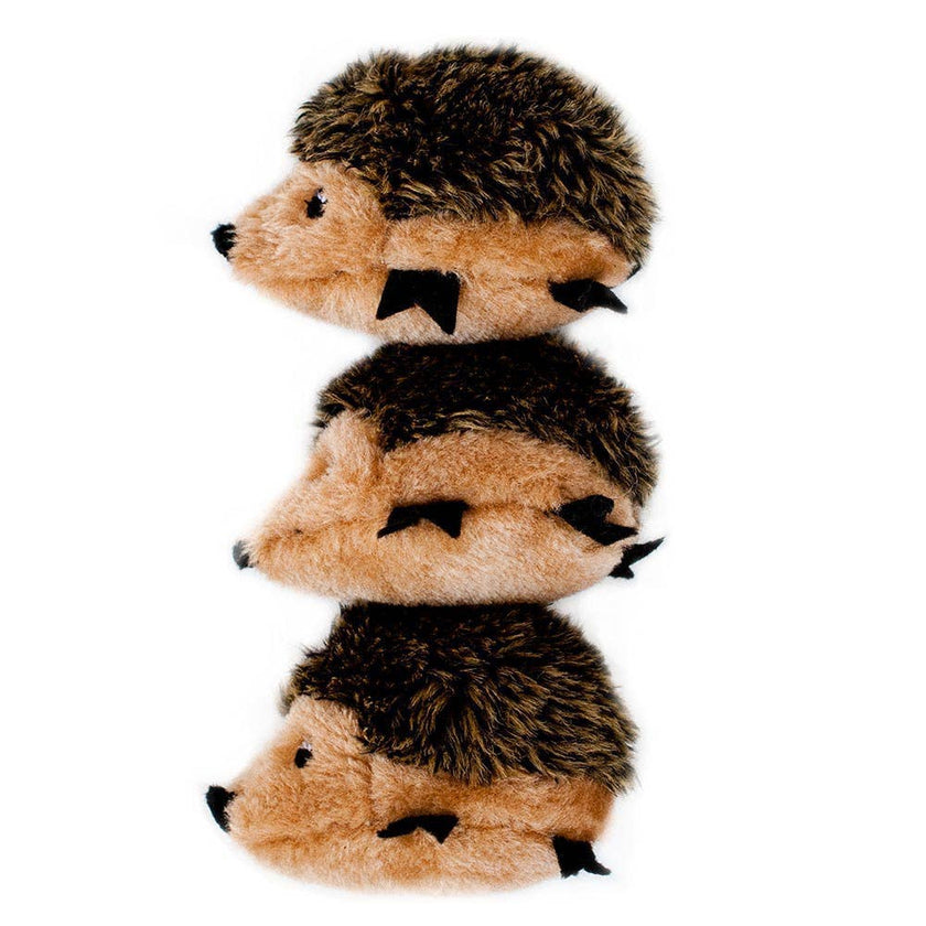 Dog Toy Hedgehog Miniz Single Plush Dog Toy