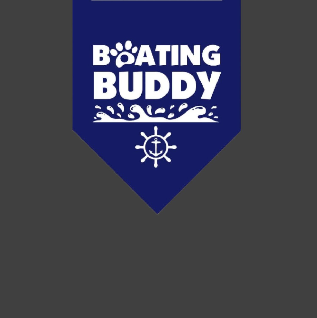 Boating Buddy Dog Bandana