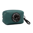 Dog Waste Bag Holder Forest Green With Clasp