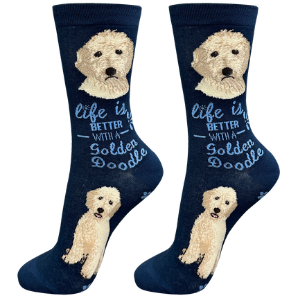 Goldendoodle Dog Socks Unisex