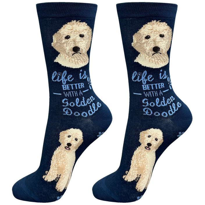 Goldendoodle Dog Socks Unisex
