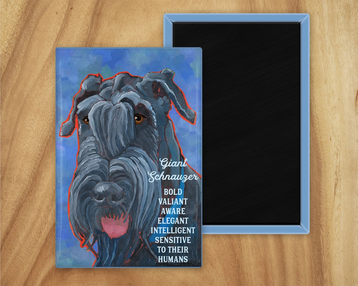 Giant Schnauzer Magnet UD