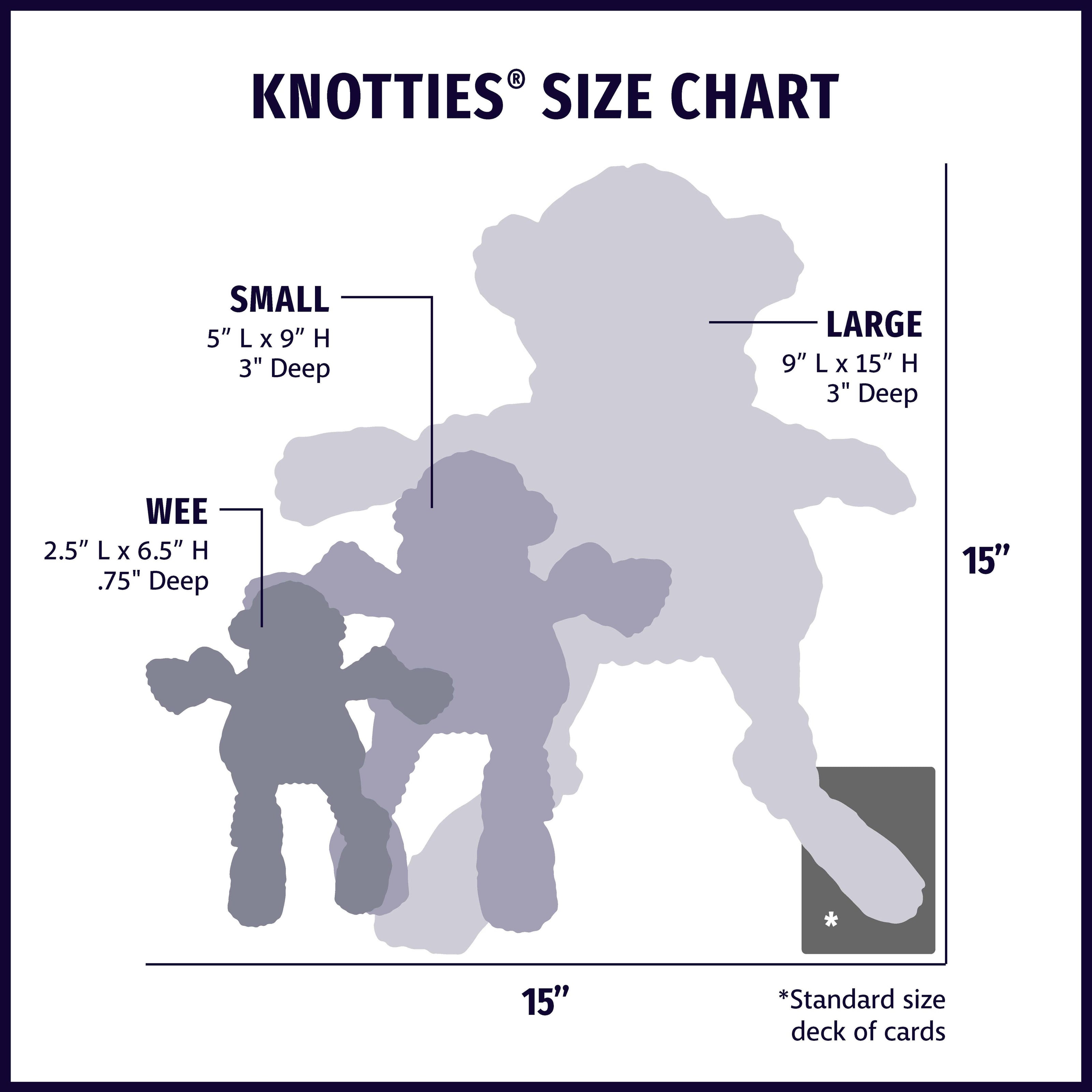 Dog Toy Anteater Knottie® Plush Toy