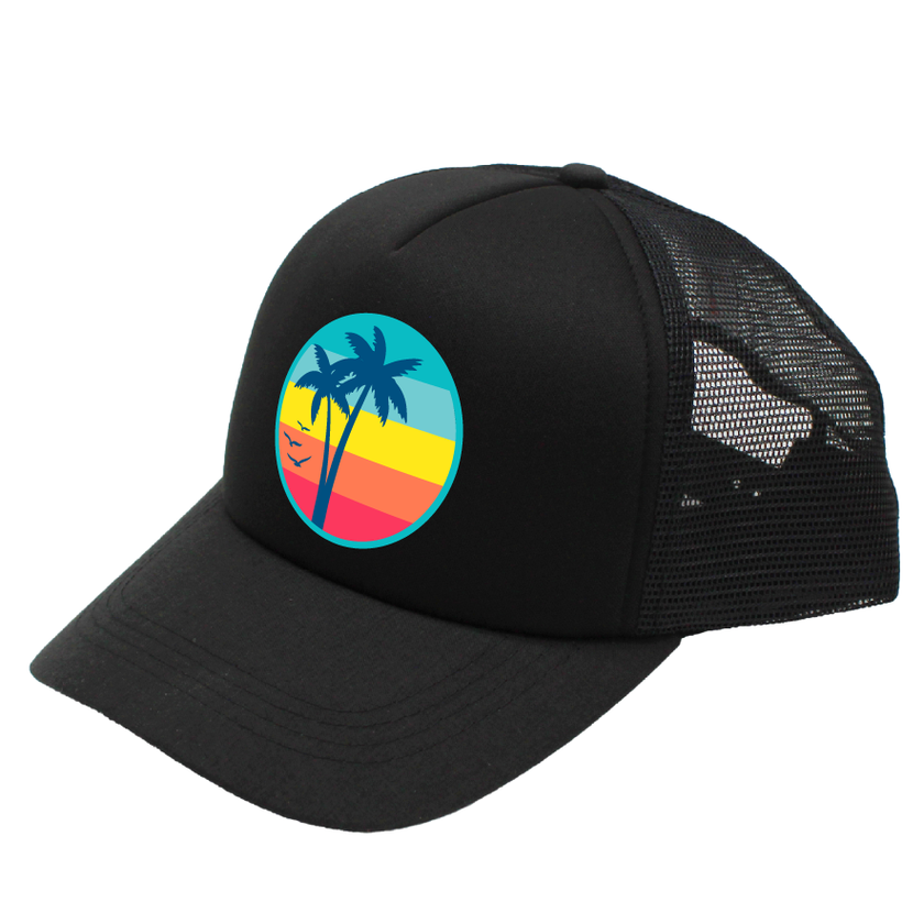 Trucker Hat for Dogs/Cats- Palm Trees
