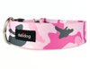 Pink Camo Dog Collar