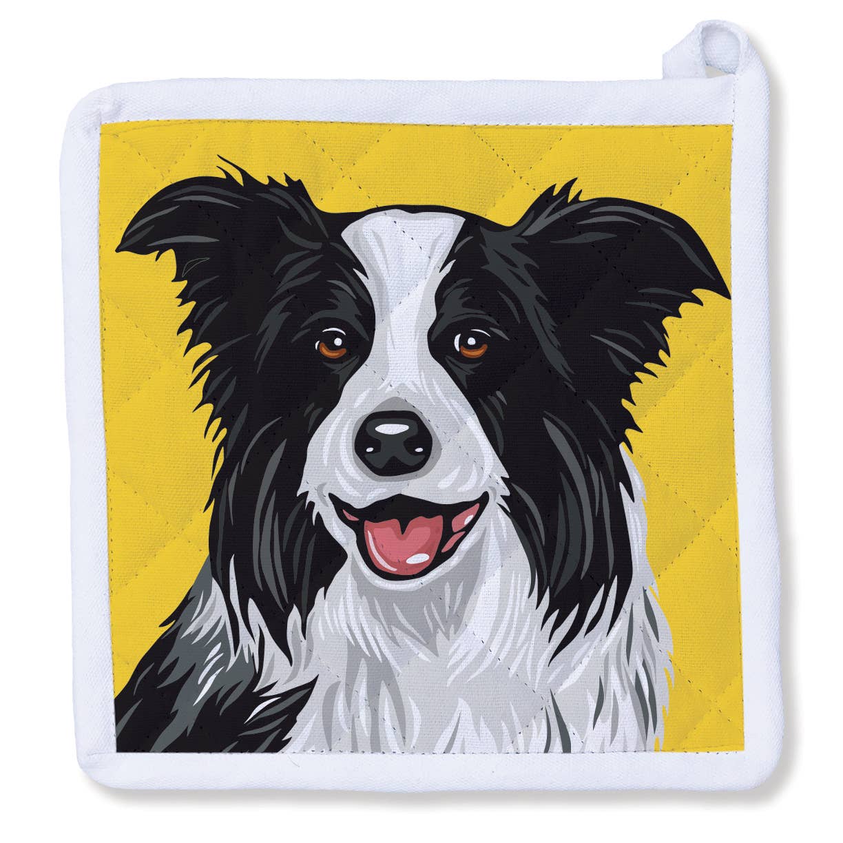 Border Collie Potholder  