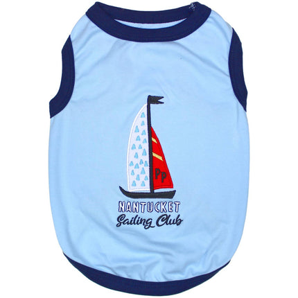 Sailboat Dog or Cat Pet Clothing