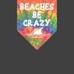 Beaches Be Crazy Dog Bandana