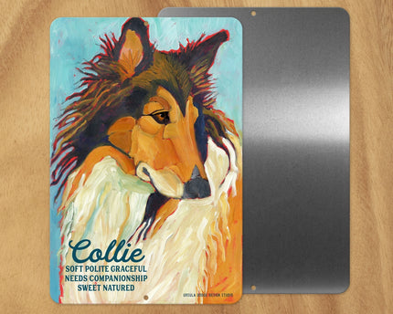 Collie -UD Metal Sign