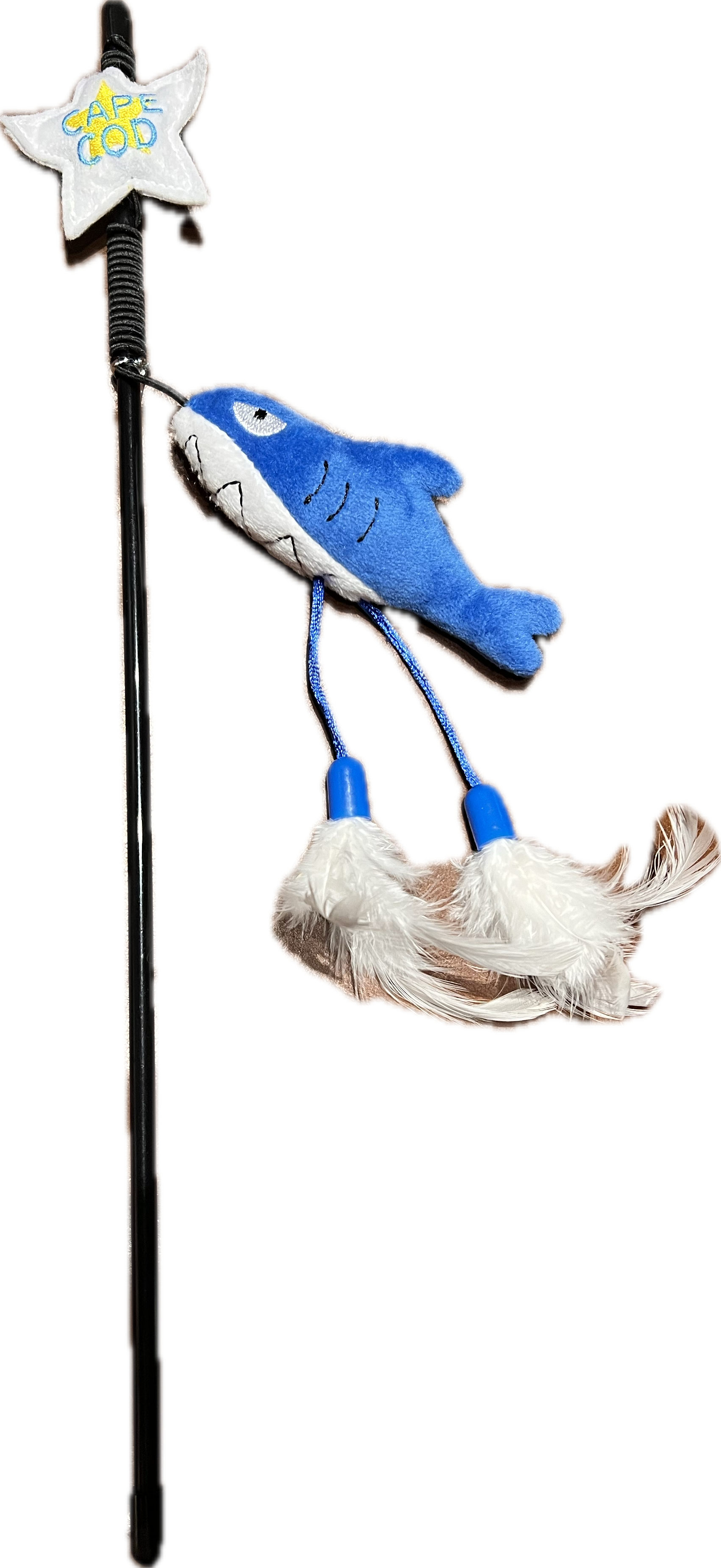 Cat Toy Florida Shark Cat Wand Teaser Cat Toy