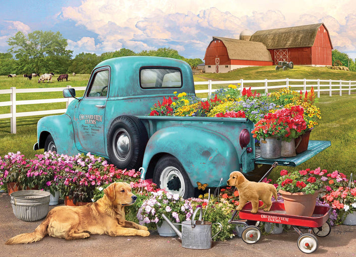 Flower Truck 1000pc puzzle