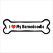 Bernedoodle Bone Magnet