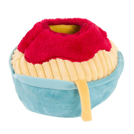 Dog Toy Spaghetti & Meatballs Zippy Burrow® Plush Toy