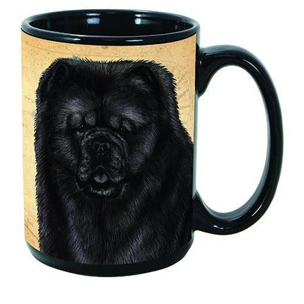 Chow Chow Black Mug Coffee Cup