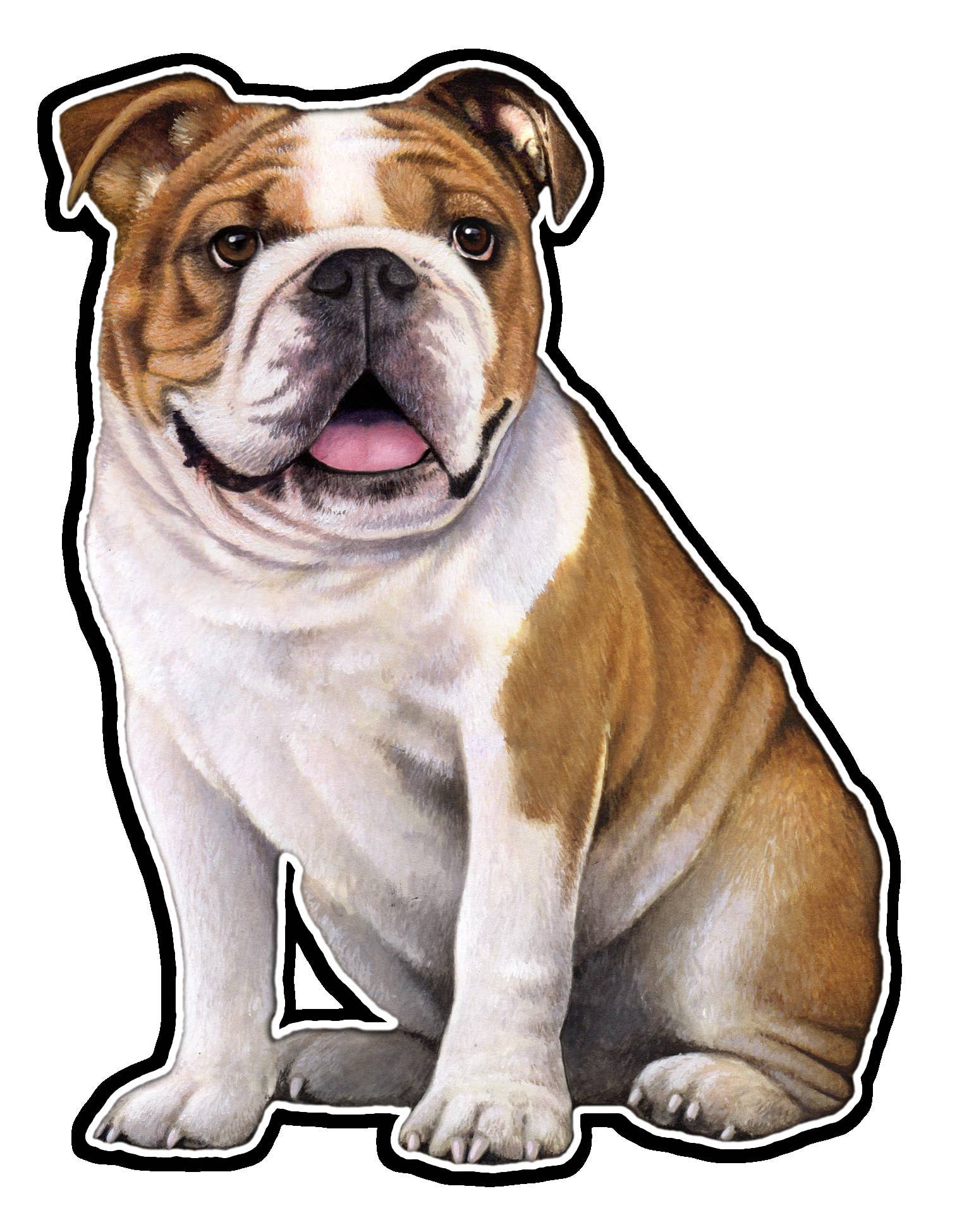 Bulldog  - Vinyl Sticker