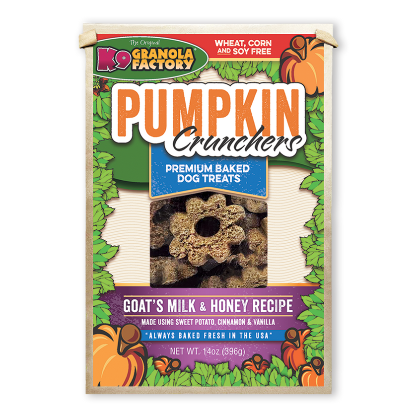Pumpkin Crunchers Goat's Milk & Honey 14oz
