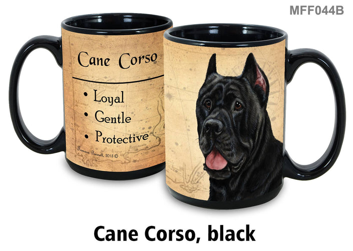 Cane Corso Black Mug Coffee Cup