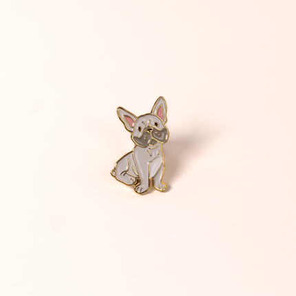 Good Frenchie Enamel Pin