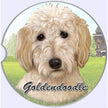 Goldendoodle Car Coaster