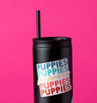 Puppies Puppies Die Cut Sticker