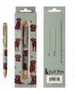Chocolate Lab Ball Point Pen