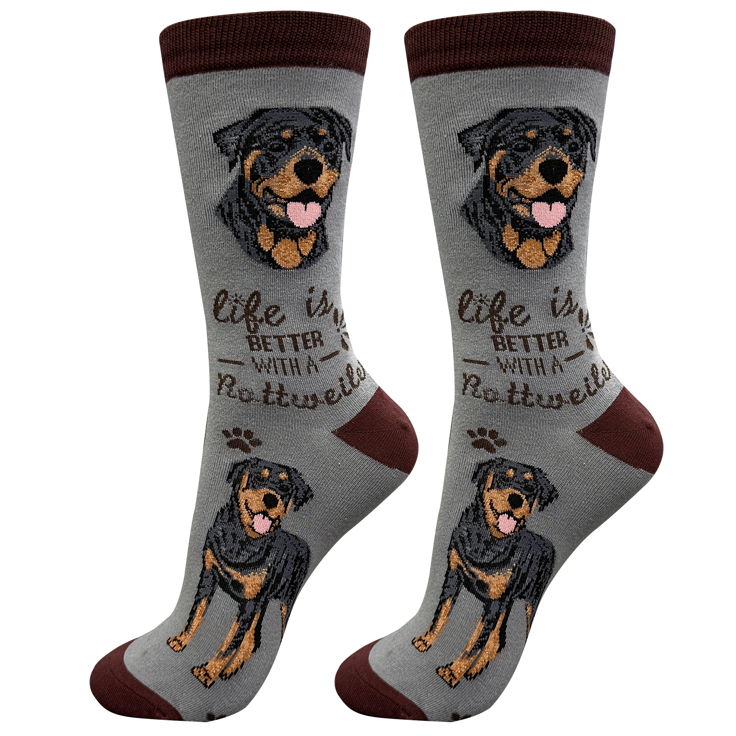 Rottweiler Dog Socks Unisex