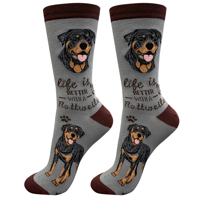 Rottweiler Dog Socks Unisex