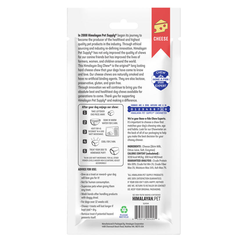 Himalayan Dog Chew Cheese Large