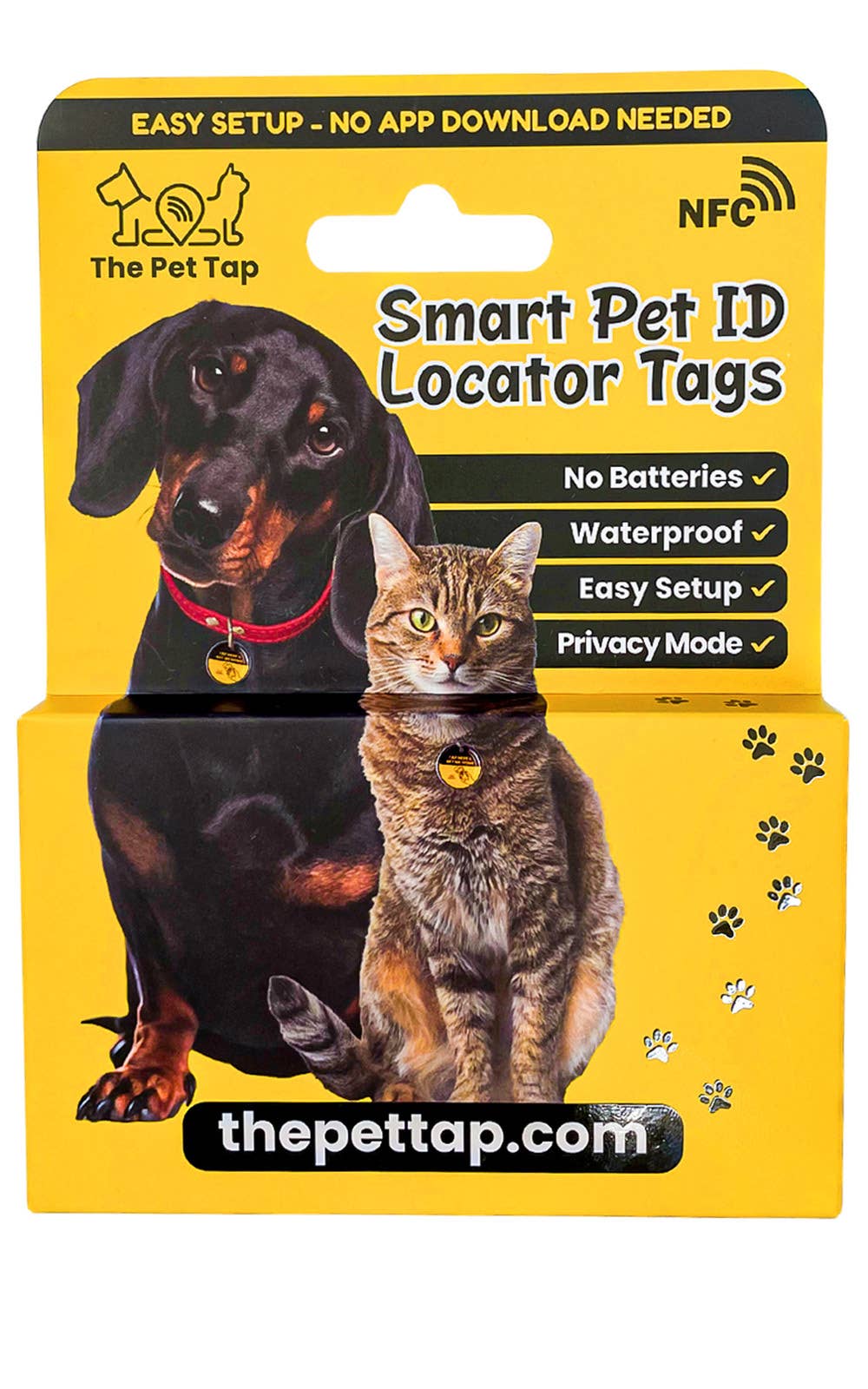 The Pet Tap - Smart NFC Pet Tag ( Dog Tag , Cat Tag )