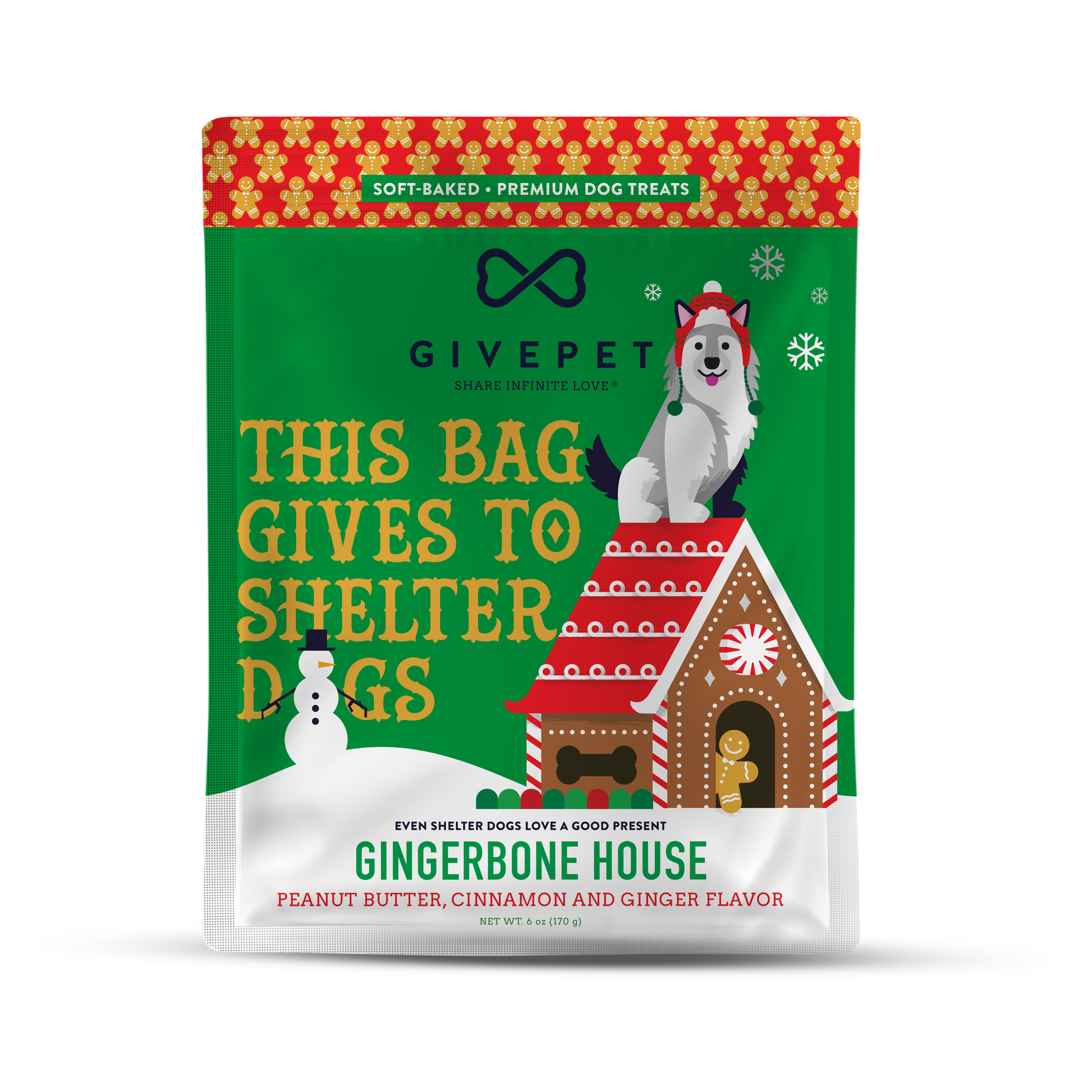 Gingerbone House Premium Dog Treats