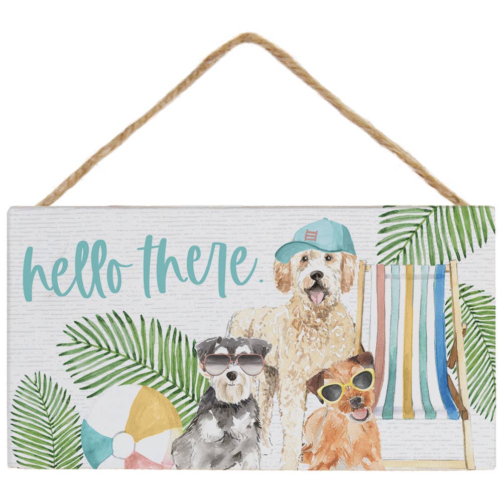 Hello There Dogs - Petite Hanging Accents