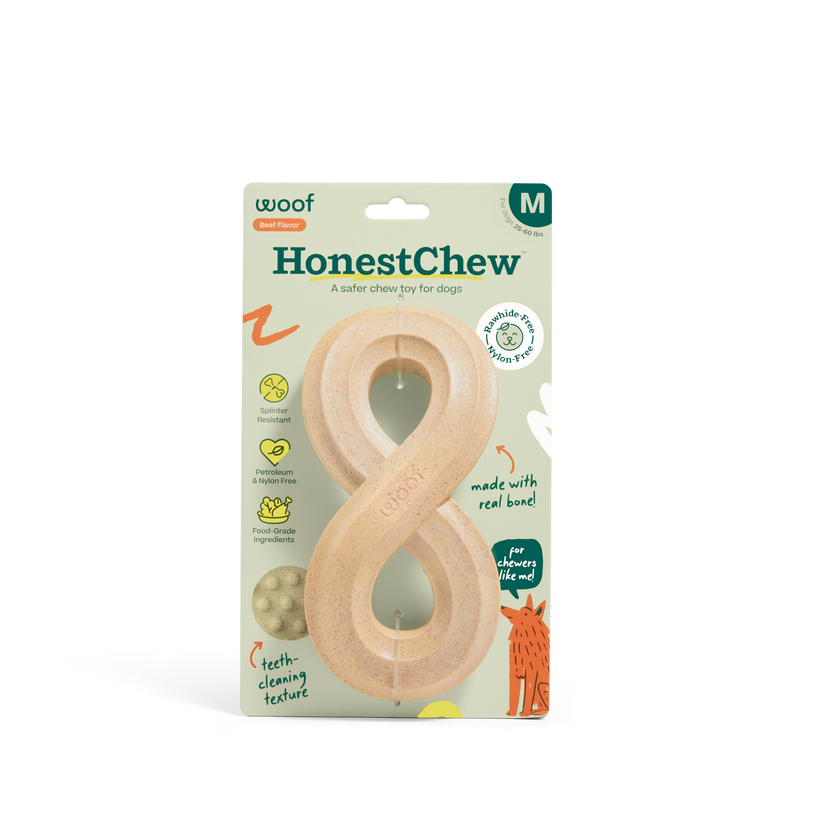 Dog Toy Infinity Chew Natural HonestChew Toy