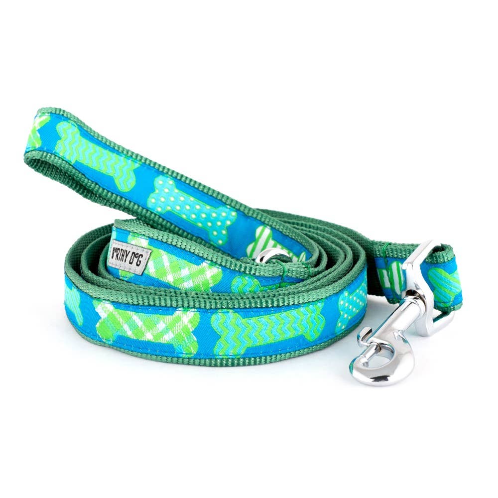 Preppy Bones Lead Leash