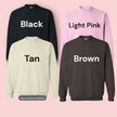Crewneck Embroidered Dog Mom Essentials Sweatshirt