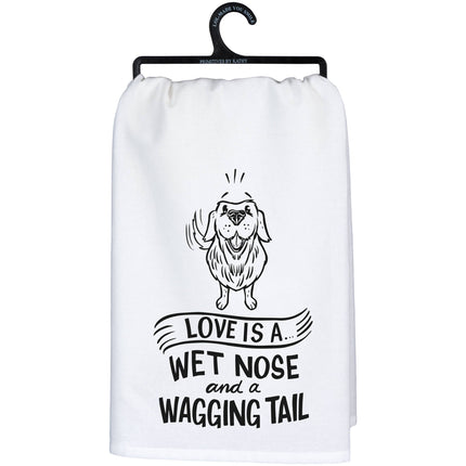 Wagging Tail Kitchen Towel