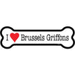 Brussels Griffons - Bone Shaped Magnet