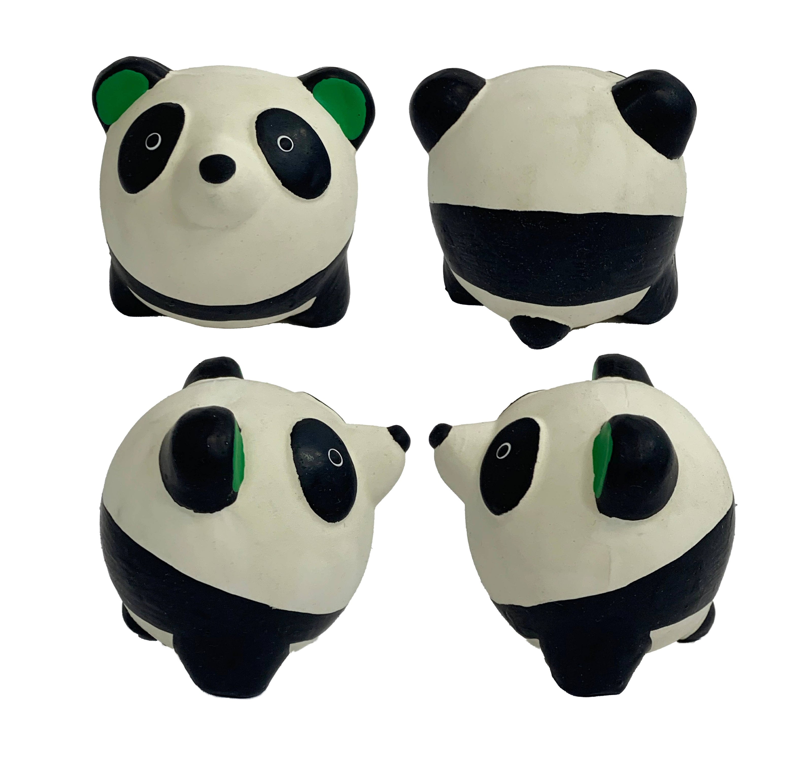 Multipet Minipet Latex Round Animals Dog Chew Toy Asst. 2.5