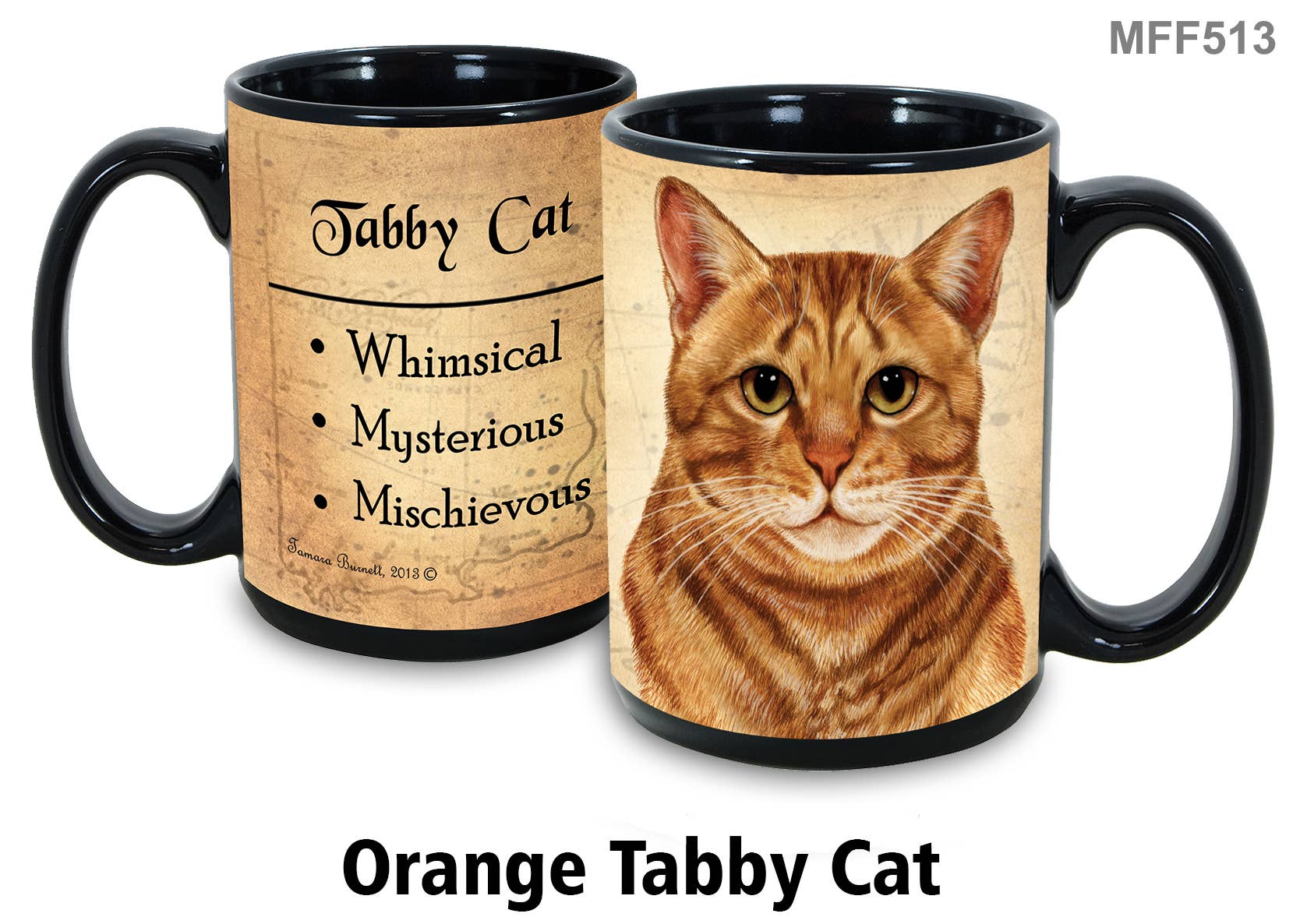 Cat Orange Tabby Mug Coffee Cup