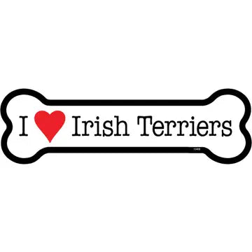 Irish Terrier - Bone Shaped Magnet