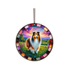 Sheltie Acrylic Window Ornament